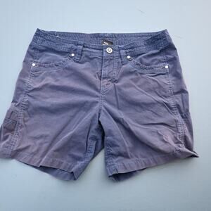 KÜHL Women’s Utility Cargo Shorts Size 8 Blue Outdoor Hiking Casual